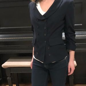 Navy Blazer by Sine from Anthropologie.  Size 2